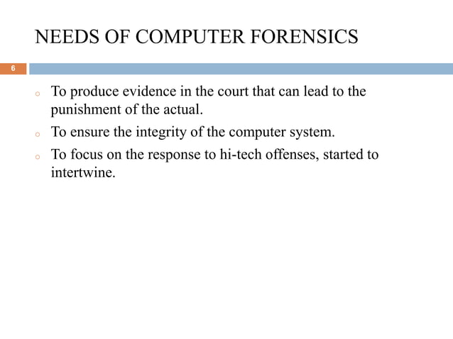 Computer Forensics ppt | PPTX