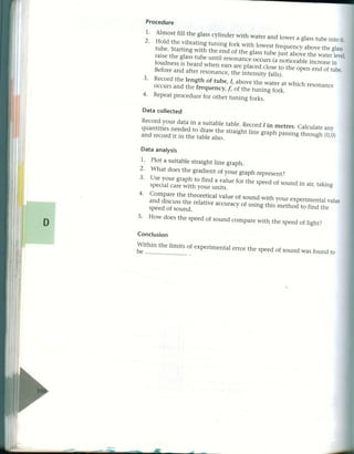 Csec Physics lab manual