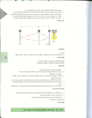 Csec Physics lab manual
