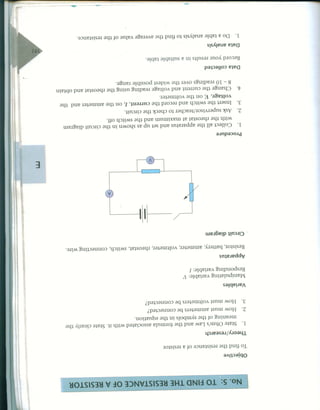 Csec Physics lab manual