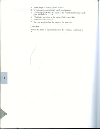 Csec Physics lab manual