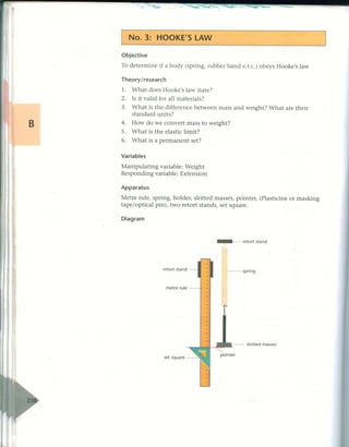 Csec Physics lab manual