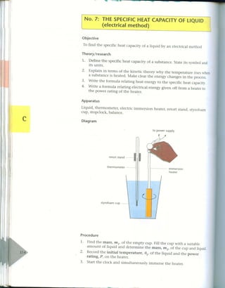 Csec Physics lab manual