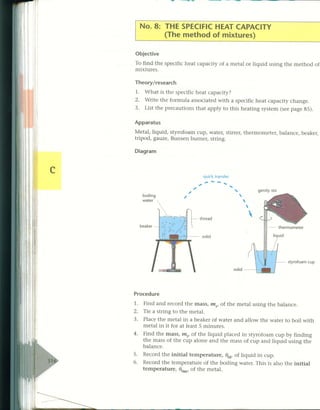 Csec Physics lab manual