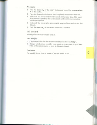 Csec Physics lab manual