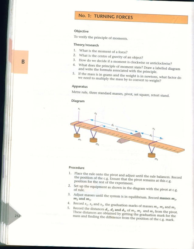 Csec Physics lab manual