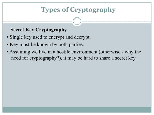 cryptography ppt free download | PPTX | Information and Network ...
