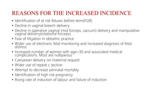 A brief introduction to c section and how its done. | PPTX
