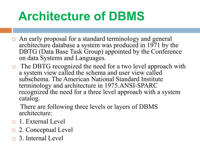 Database Management System ppt | PPT