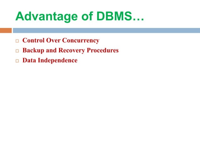 Database Management System ppt | PPTX