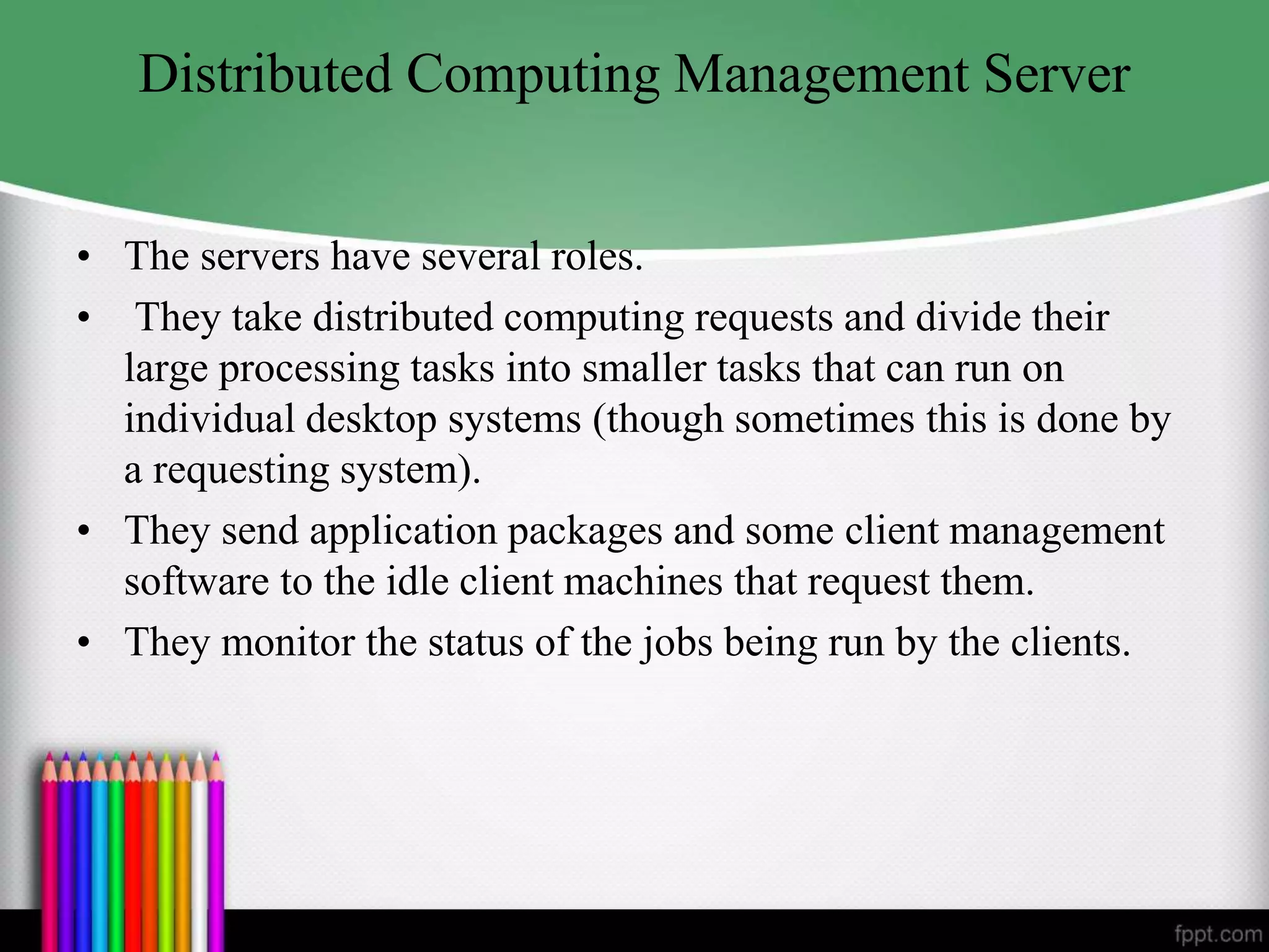Distributed Computing ppt | PPT