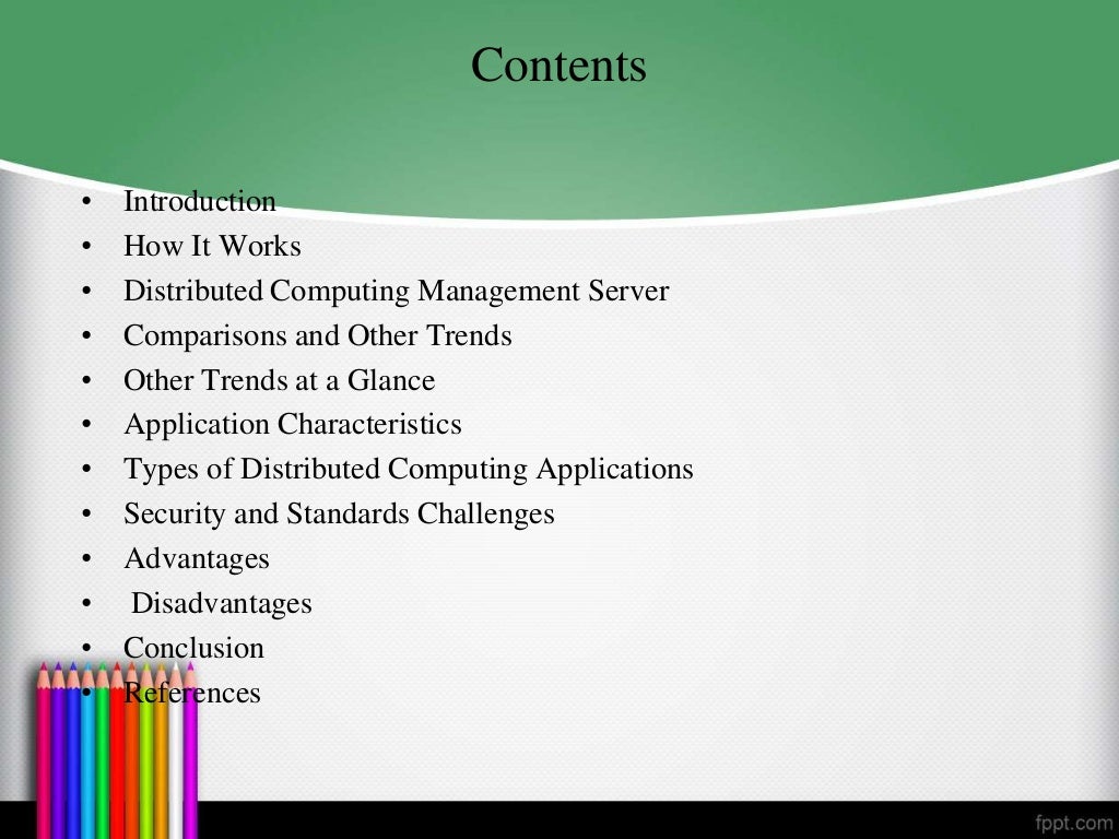 Distributed Computing ppt
