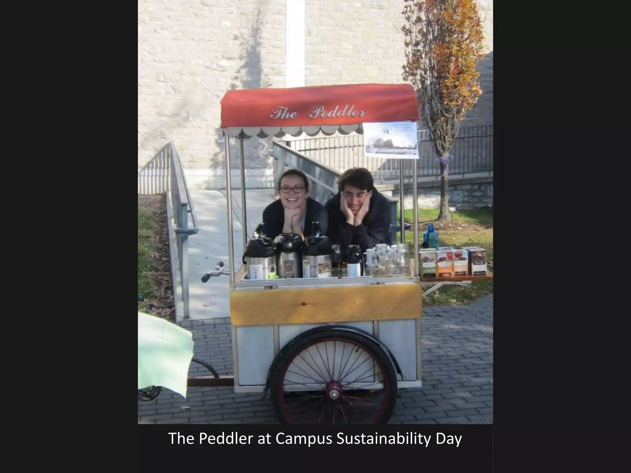 The Peddler at Campus Sustainability Day
 