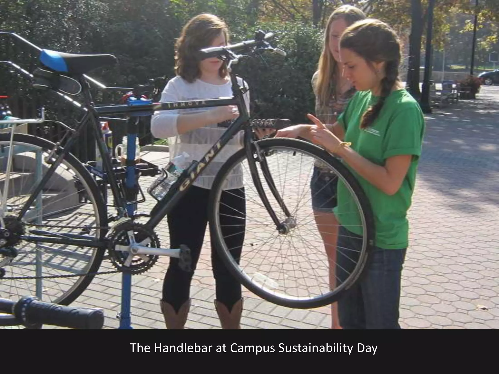 The Handlebar at Campus Sustainability Day
 