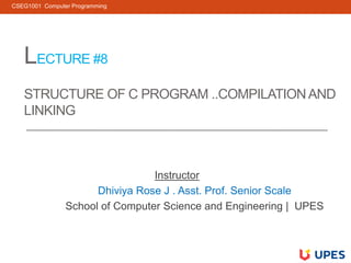 CSEG1001Unit 2 C Programming Fundamentals Slide 4