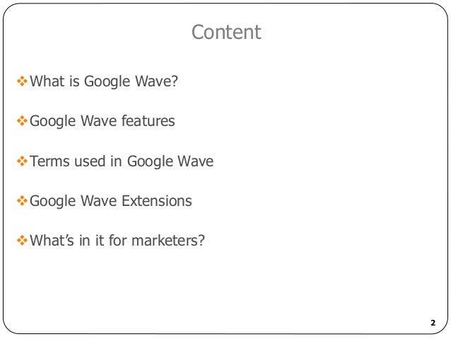 wave ppt