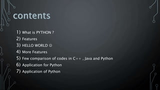 python ppt | PPTX