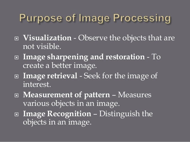 Image Processing ppt