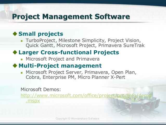 microsoft project seminar
