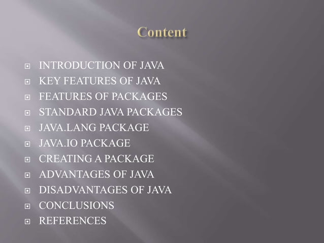 computer science JAVA ppt | PPT