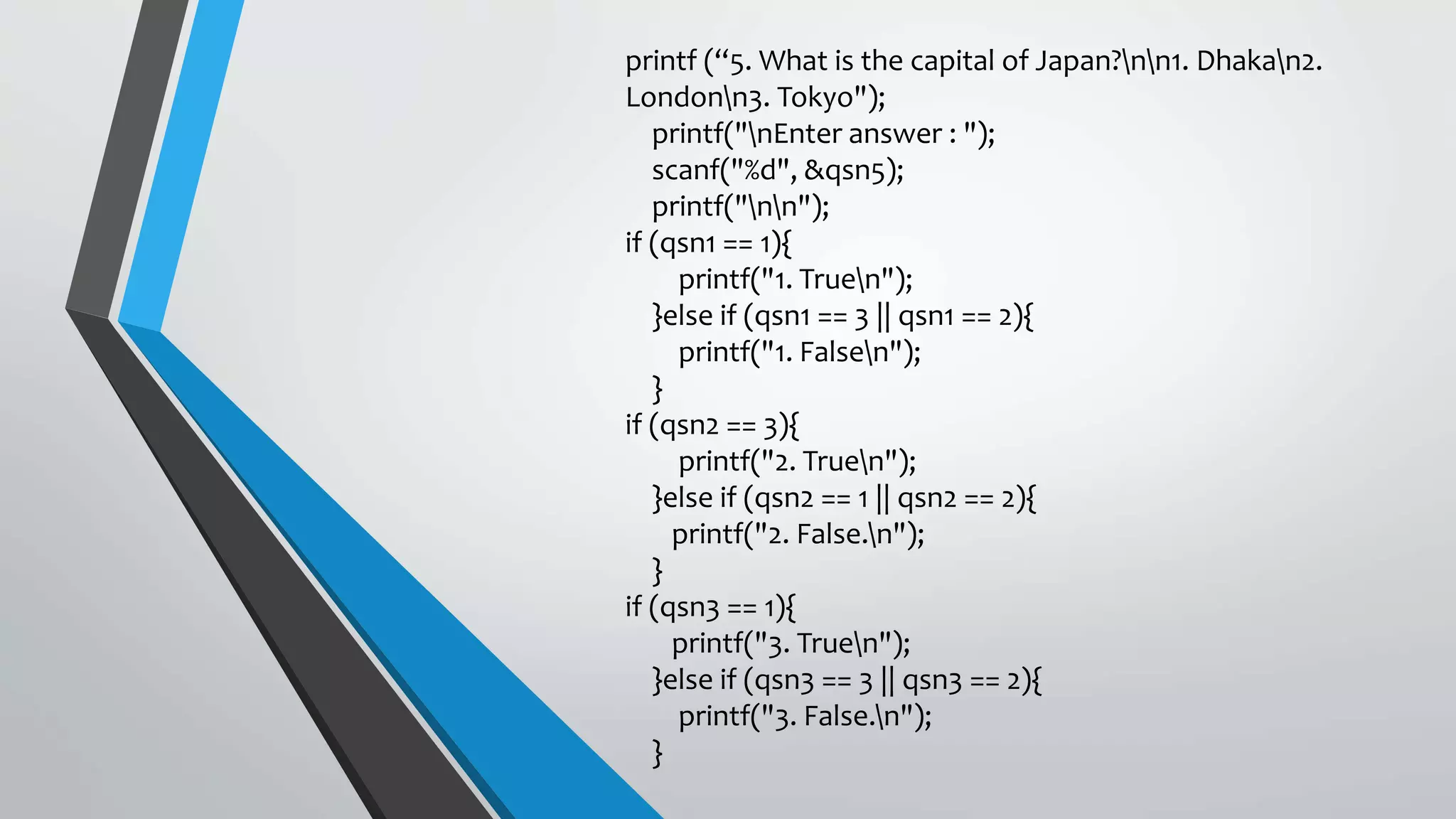 C Programming Example | PPTX