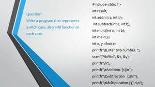 C Programming Example | PPTX