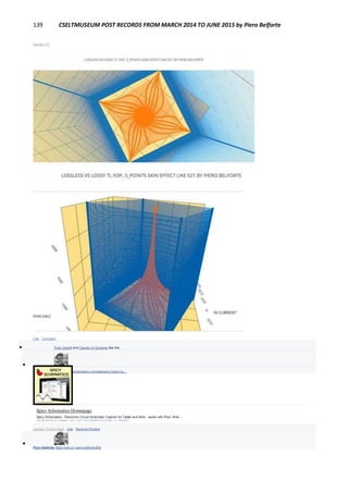 139 CSELTMUSEUM POST RECORDS FROM MARCH 2014 TO JUNE 2015 by Piero Belforte
January 10
Like · Comment
 Enzo Garetti and Claudio Di Girolamo like this.

Piero Belforte https://www.ischematics.com/webspicy/report.py...
Spicy Schematics Homepage
Spicy Schematics - Electronic Circuit Schematic Capture for Tablet and Web - works with iPad, Web -...
ISCHEMATICS.COM|BY 2011-2013 ISCHEMATICS.COM - E. PATAKY
January 10 at 6:10pm · Like · Remove Preview

Piero Belforte https://plot.ly/~piero.belforte/959
 