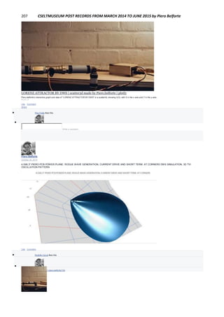 207 CSELTMUSEUM POST RECORDS FROM MARCH 2014 TO JUNE 2015 by Piero Belforte
LORENZ ATTRACTOR BY DWS | scatter3d made by Piero.belforte | plotly
Piero.belforte's interactive graph and data of "LORENZ ATTRACTOR BY DWS" is a scatter3d, showing V(3); with X in the x-axis and Y in the y-axis..
PLOT.LY
Like · Comment ·
Share
 Pino Figlia likes this.

Write a comment...
Piero Belforte
October 30, 2014
4.5X6.3" PIERO PCB POWER PLANE: ROGUE WAVE GENERATION, CURRENT DRIVE AND SHORT TERM. AT CORNERS DWS SIMULATION, 3D TVI
OSCILLATION PATTERN
Like · Comment
 Rodolfo Ceruti likes this.

Piero Belforte https://plot.ly/~piero.belforte/134
 
