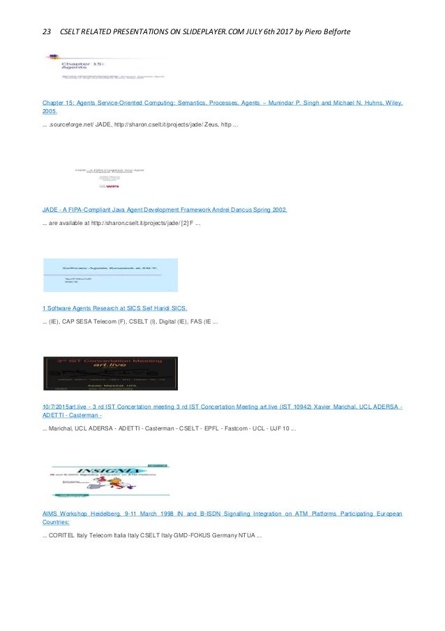 Collection Of Cselt Related Presentations On Slideplayercom - 