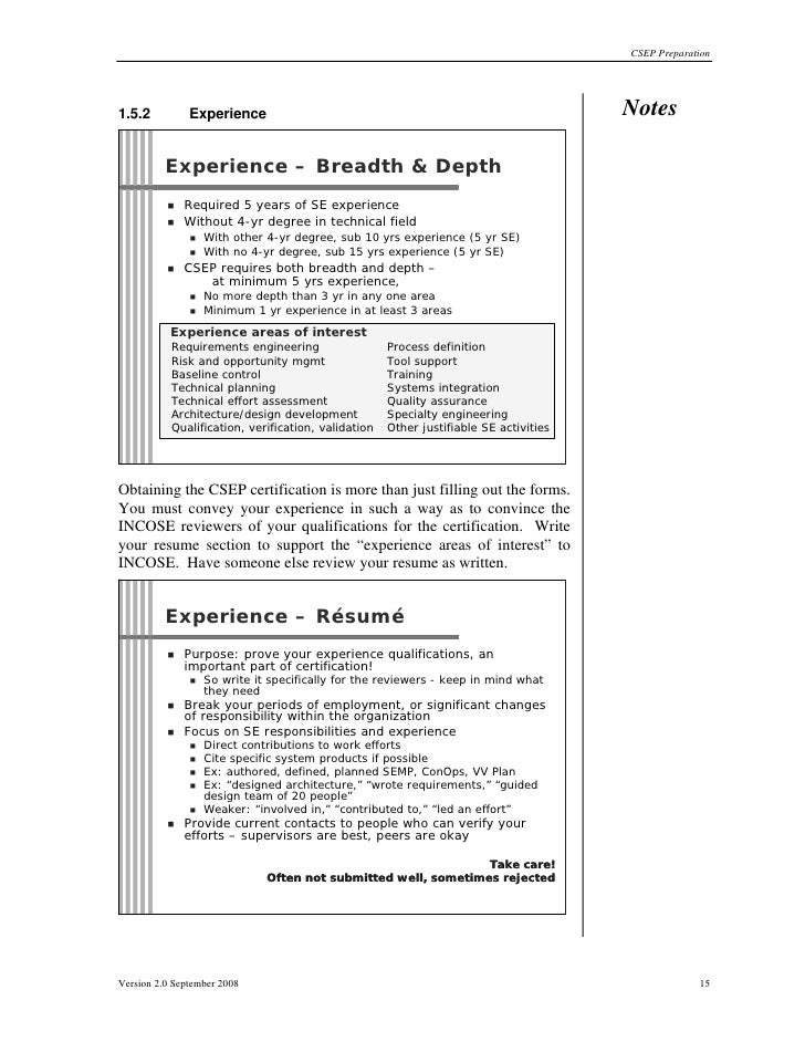 how to become a certified systems engineering professional csep - Csep Systems Engineer Sample Resume how to become a certified systems engineering professional csep - Csep Systems Engineer Sample Resume