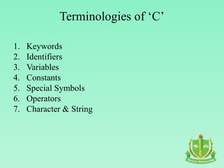Comprehensive Introduction to C Programming Language Basics and ...