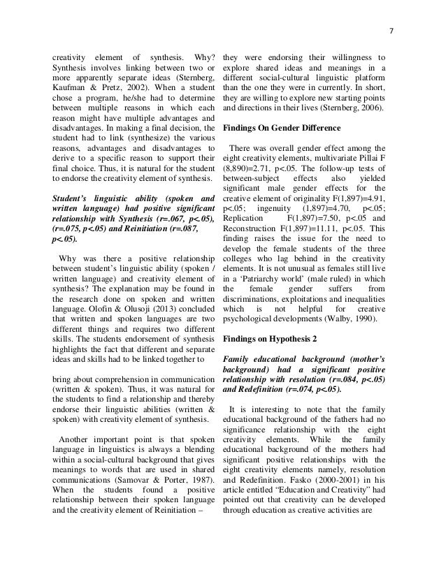 Creativity creativity genius in papers publication research selected 08 picture