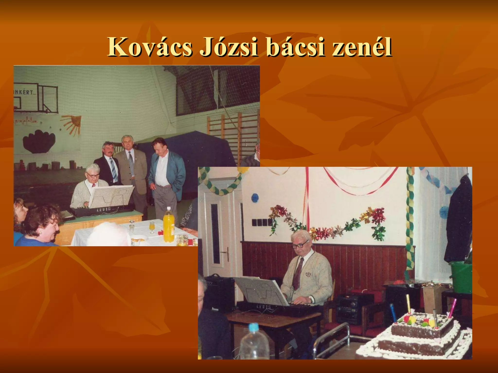 Kovács Józsi bácsi zenél 