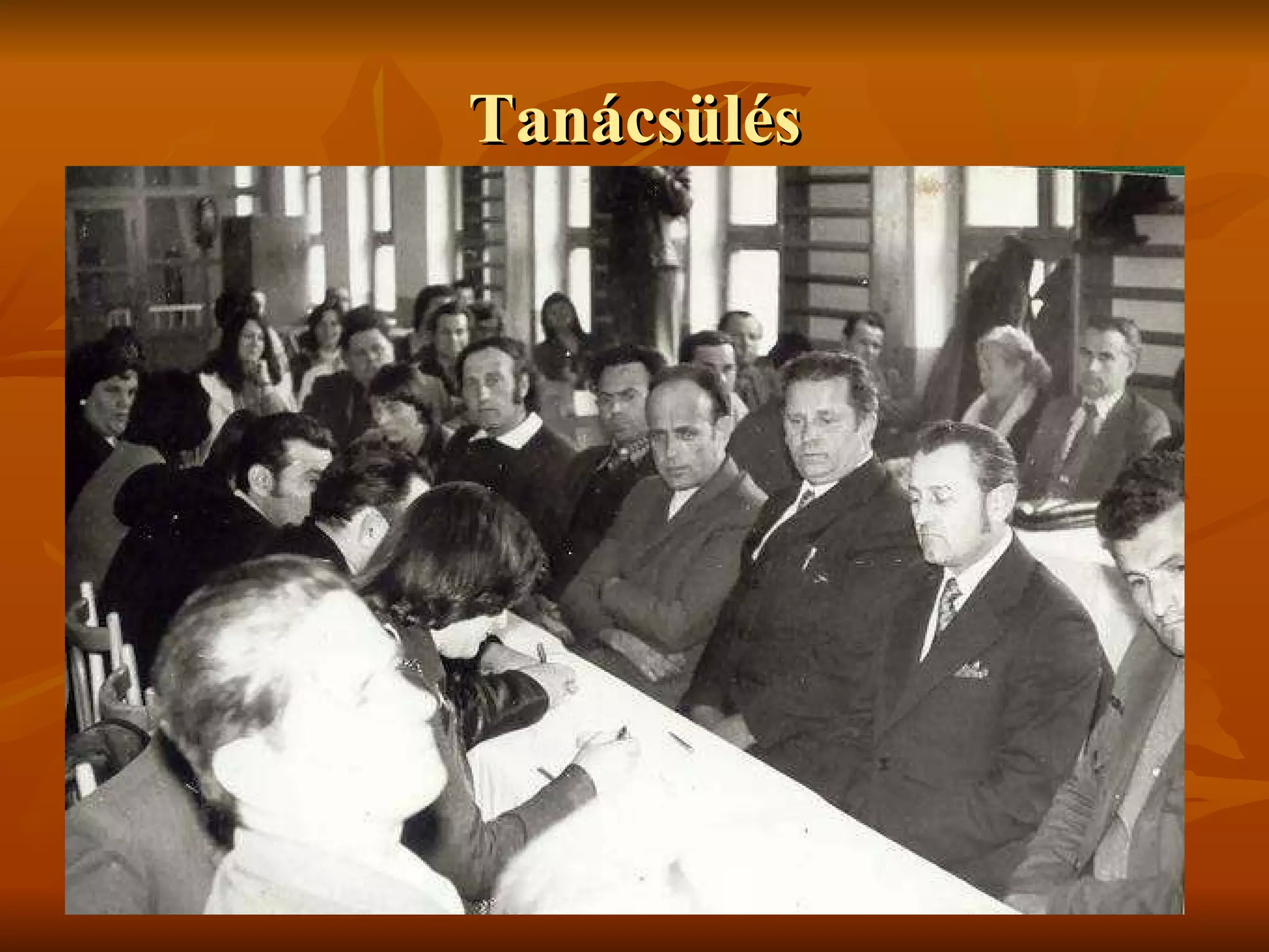 Tanácsülés 