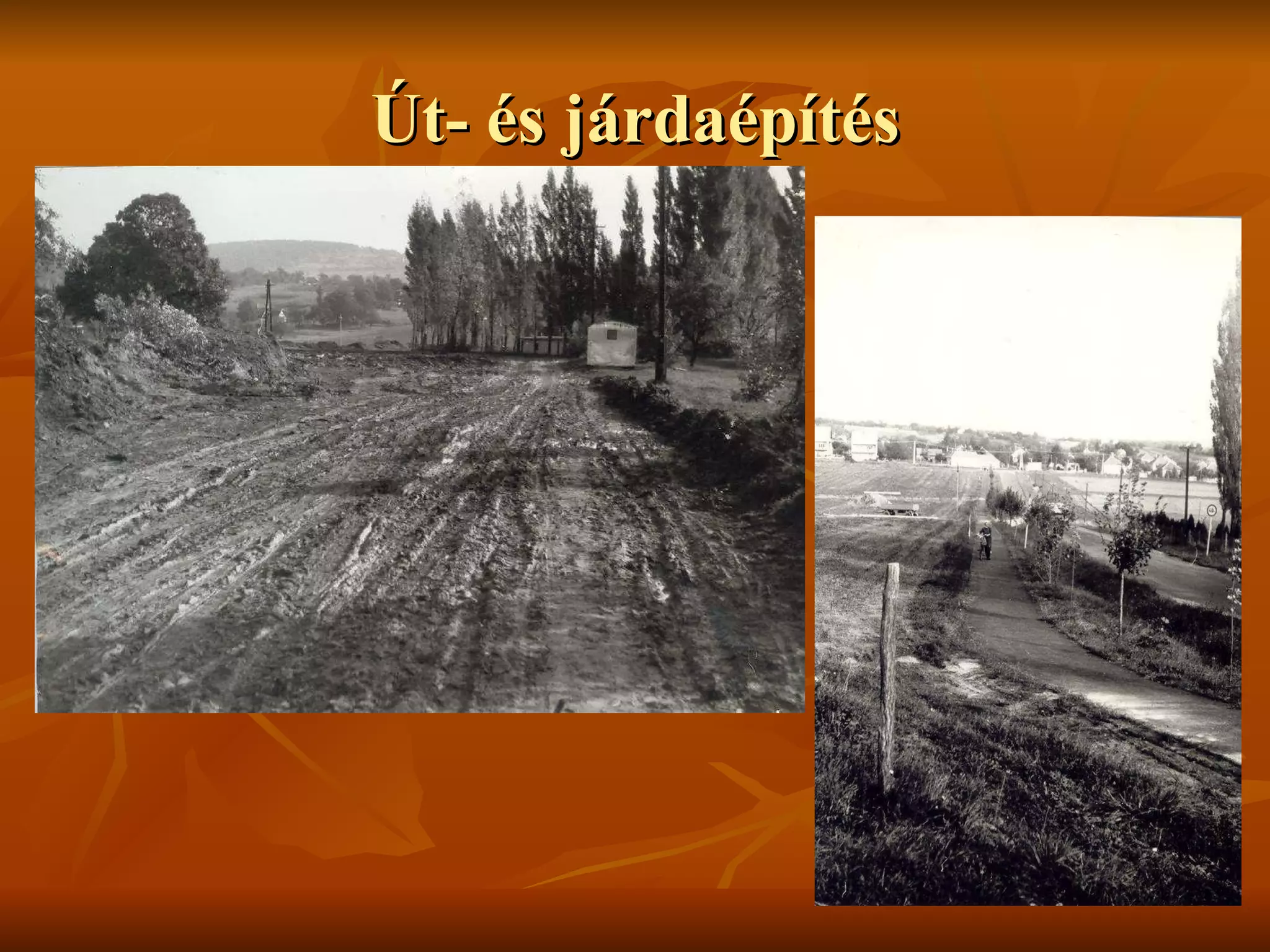 Út- és járdaépítés 