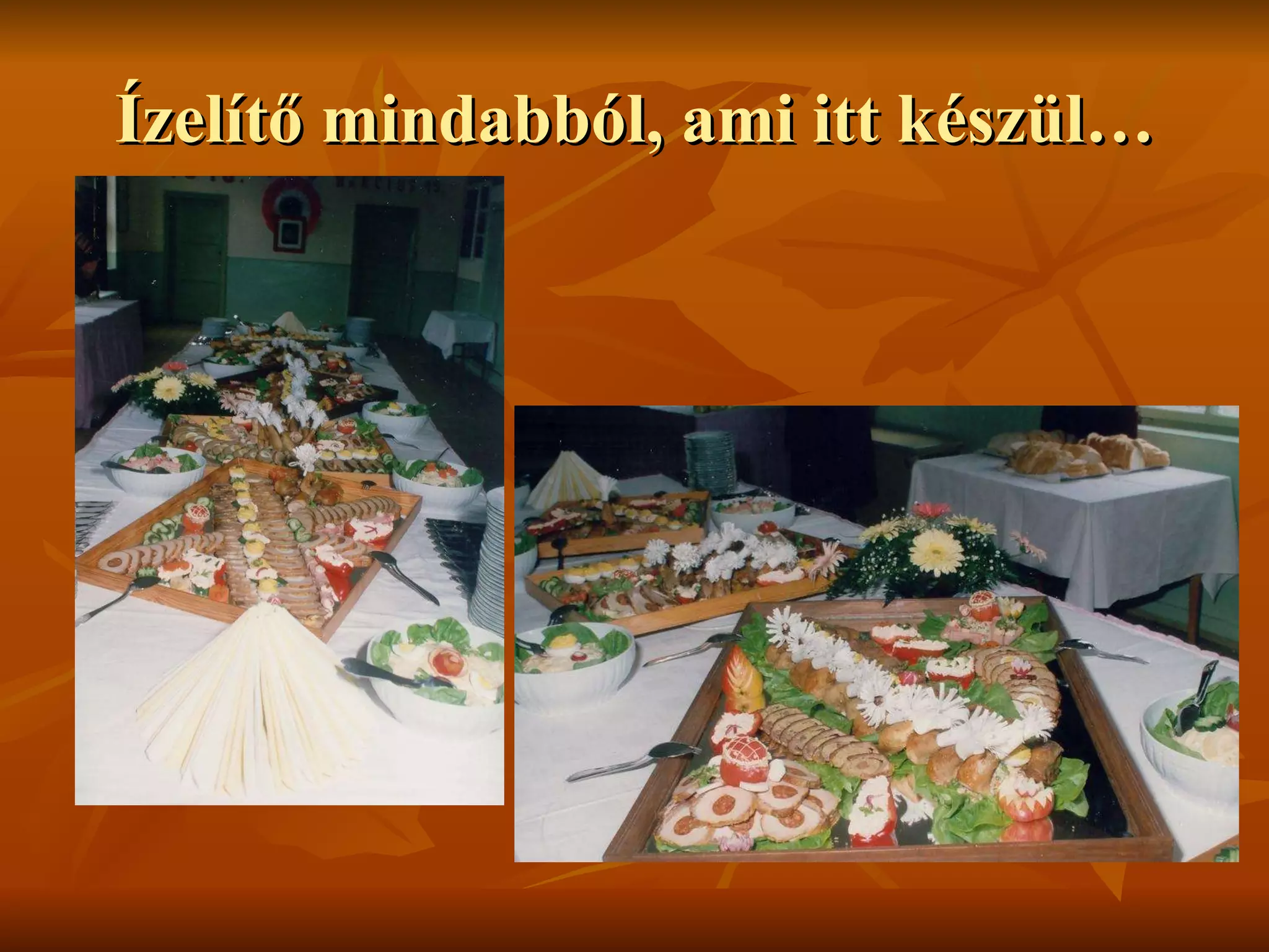 Ízelítő mindabból, ami itt készül… 