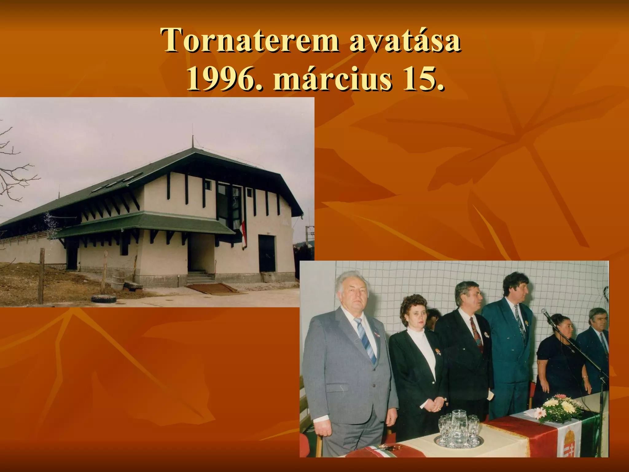 Tornaterem avatása  1996. március 15. 