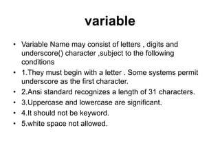 C Session 2.pptx for engninering students | PPT