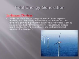 Tidal Energy ppt | PPTX