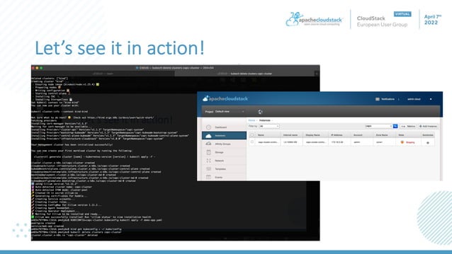 A Kubernetes CAPI Provider for Apache CloudStack | PPT