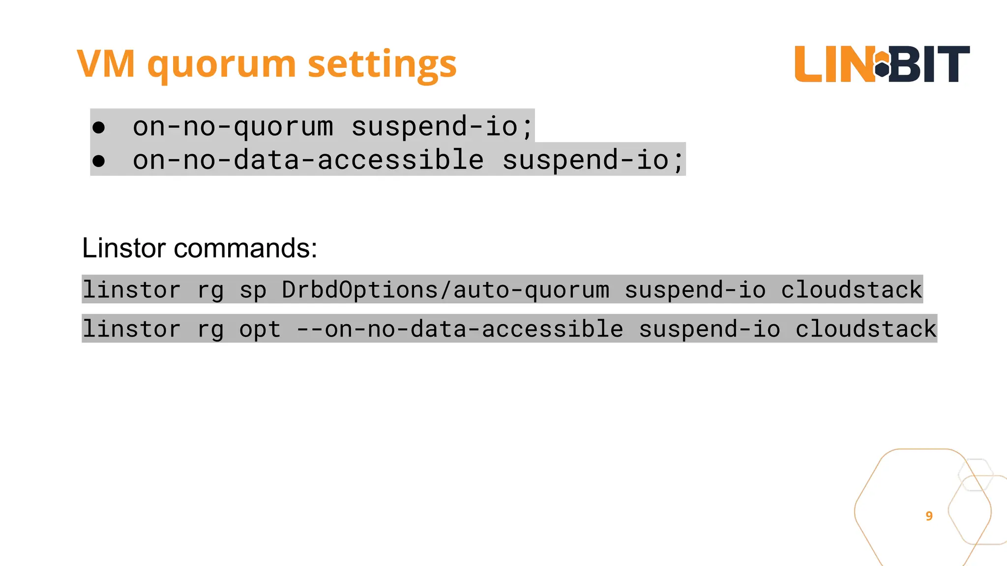 VM-HA with CloudStack and Linstor, Rene Peinthor | PDF