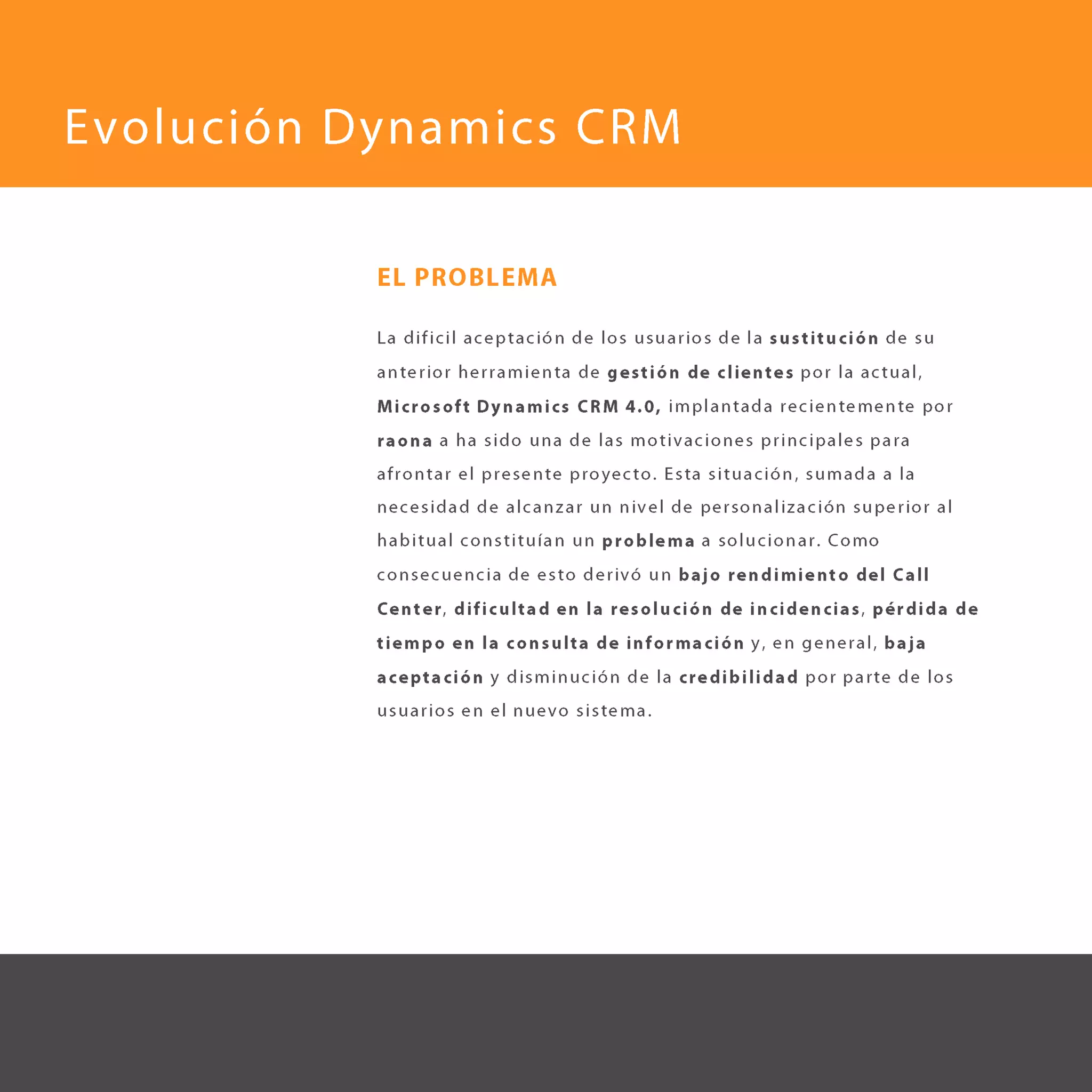 Evolución Dynamics CRM_Ecoembes