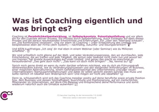 CS Executive Coaching