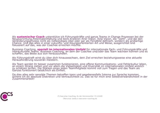 CS Executive Coaching