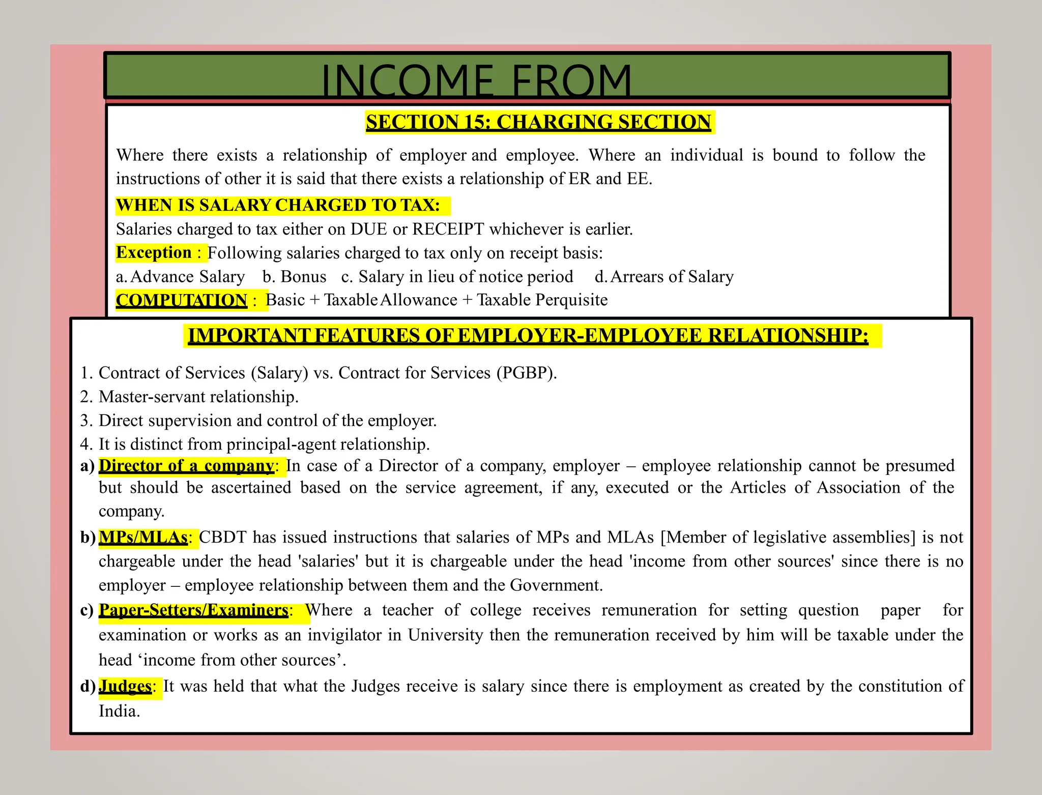 Company Secretary (CS) Executive Marathon DT PPT | PPT