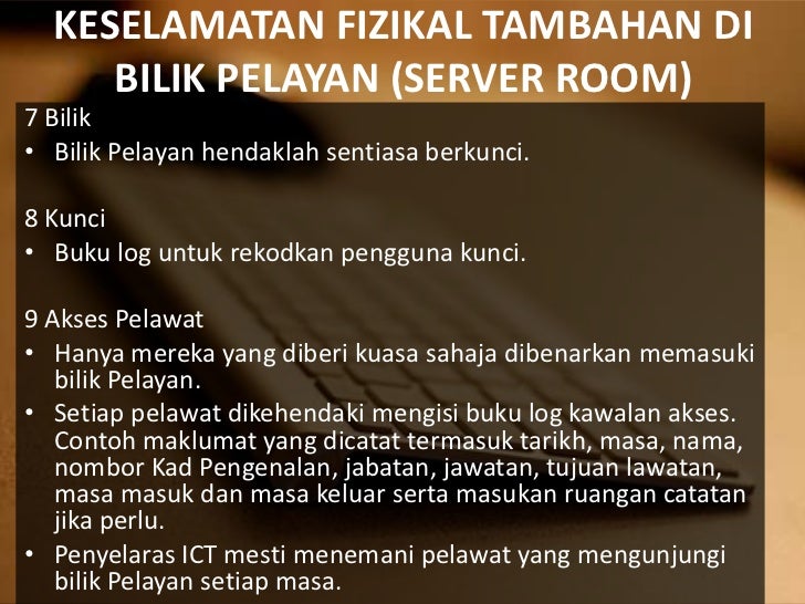 Garis Panduan & Etika Penggunaan Internet