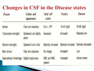 cerebrospinal fluid examination CSF study
