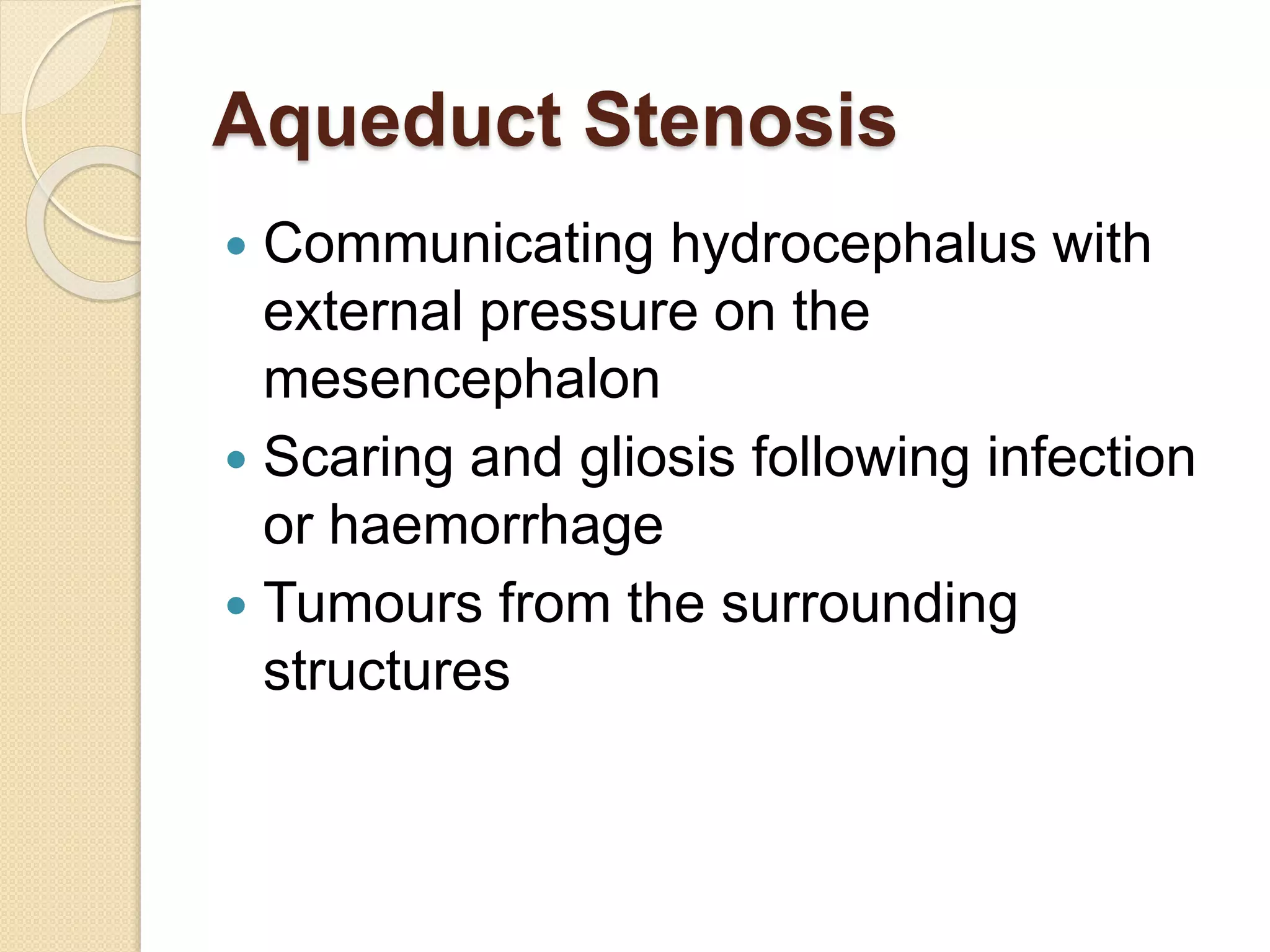 CSF physiology and Mechanics of Hydrocephalus | PPTX