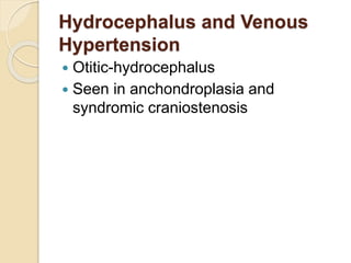 CSF physiology and Mechanics of Hydrocephalus | PPTX