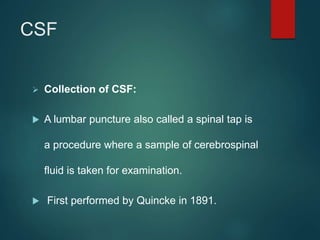 Csf | PPTX